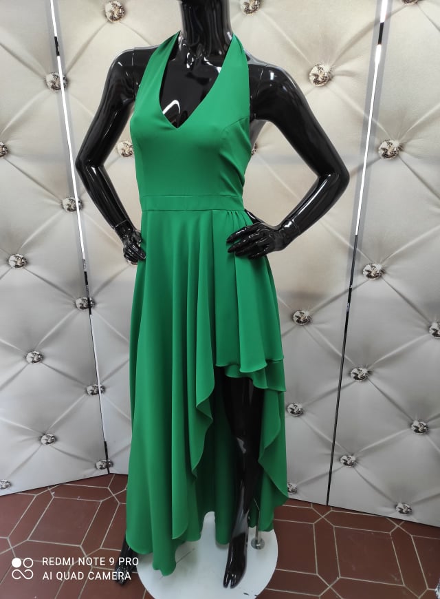 Elegantní šaty Xena zelené