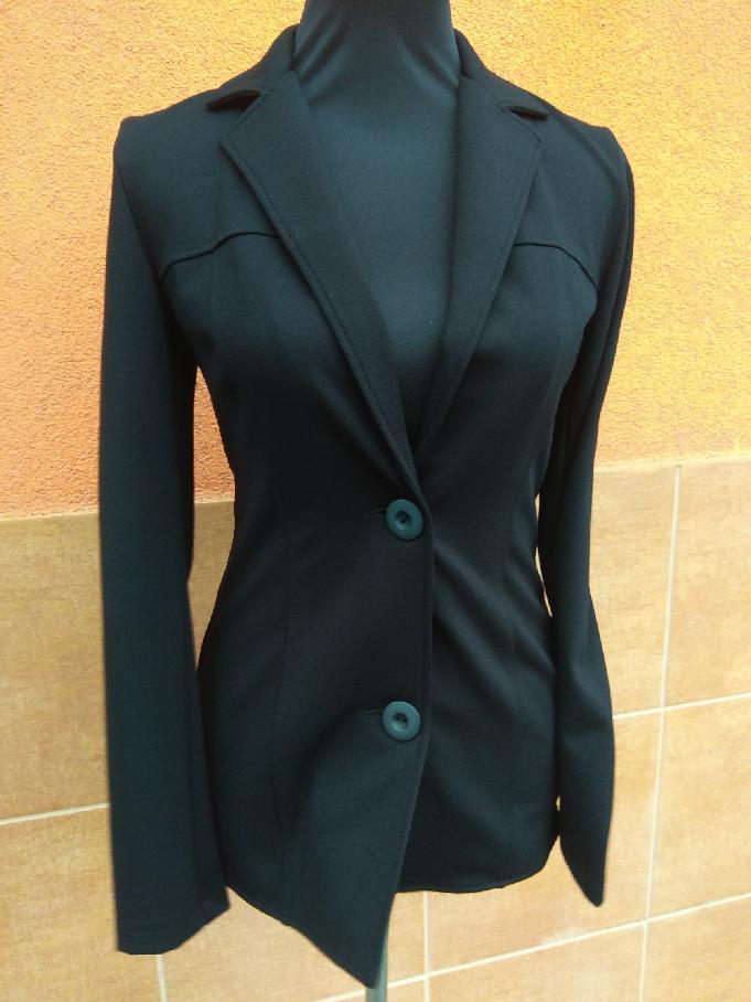 Strečové sako Fashion Mam 171-3 černé