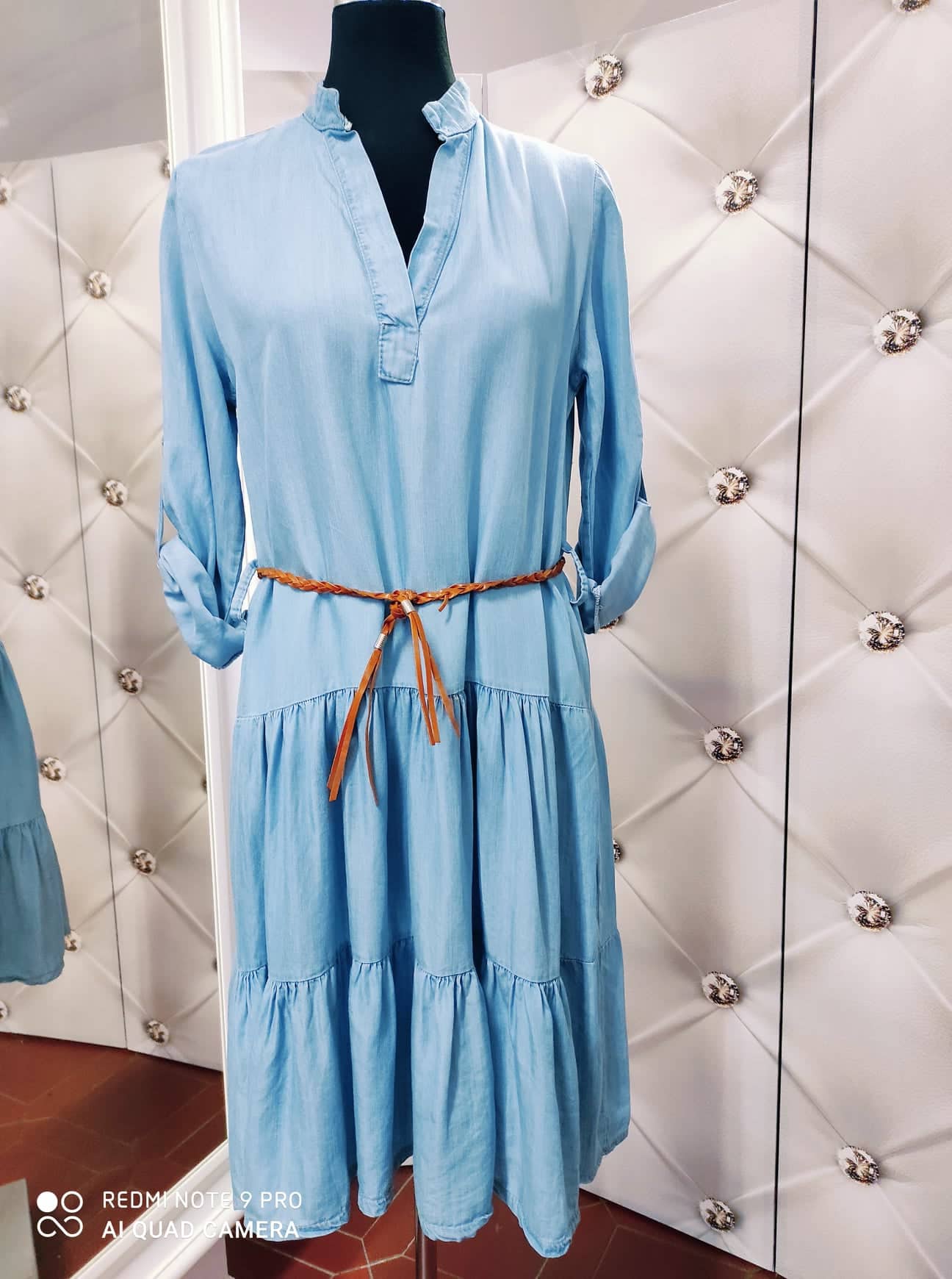 Dámské šaty DENIM modré
