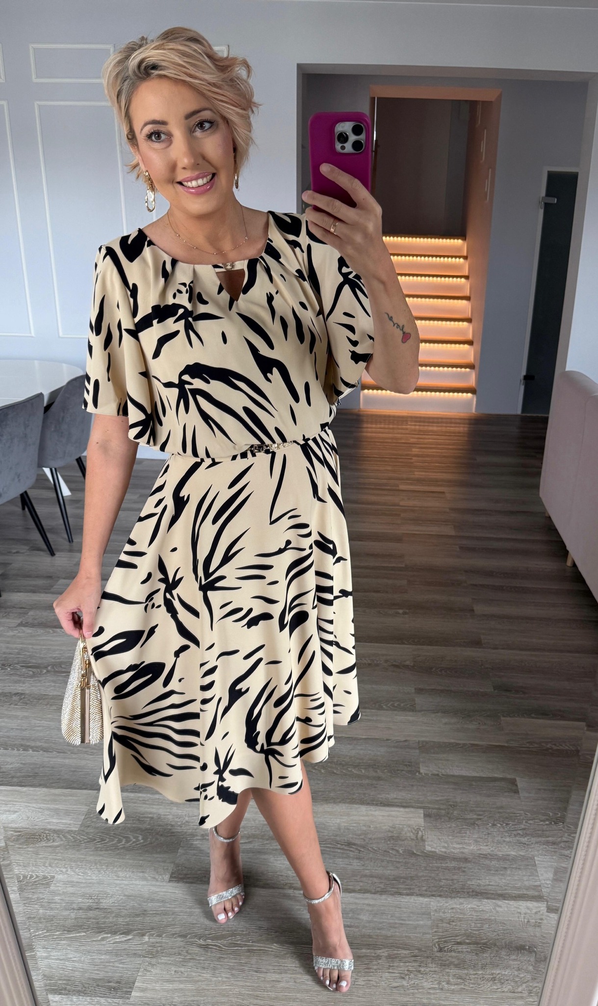 Elegantní dámské šaty ALICE béžové