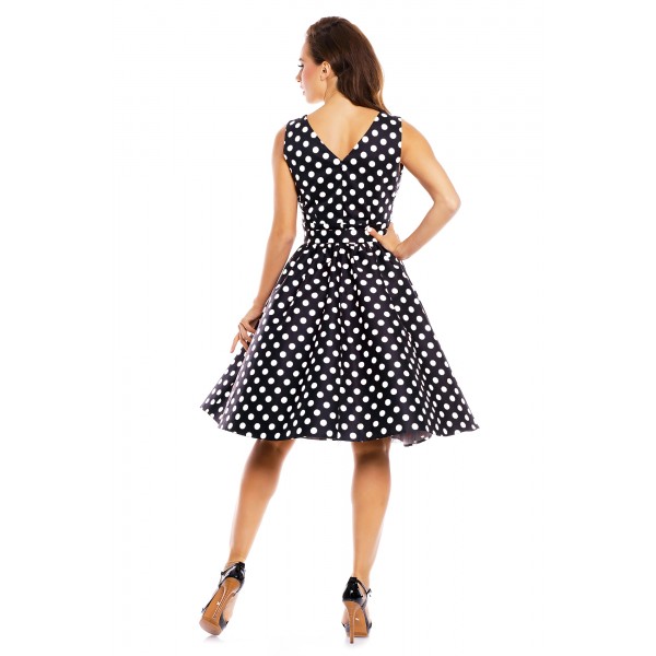 Dámské šaty Dolly and Dotty MAY černobílé