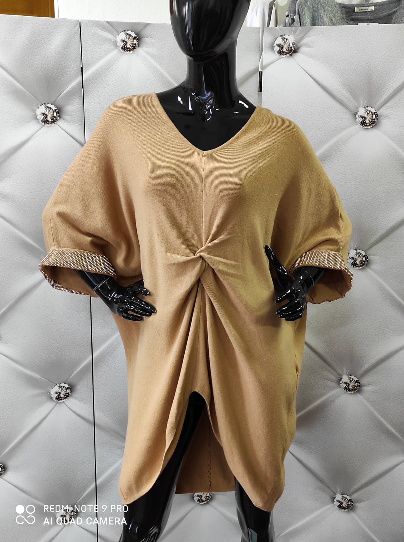 Úpletová oversize tunika