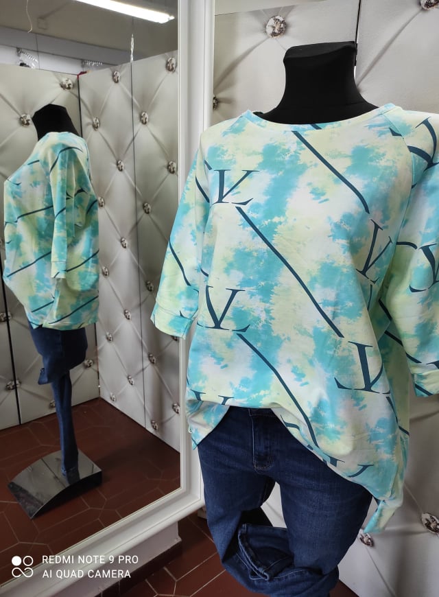 Dámské triko Plus size barevné