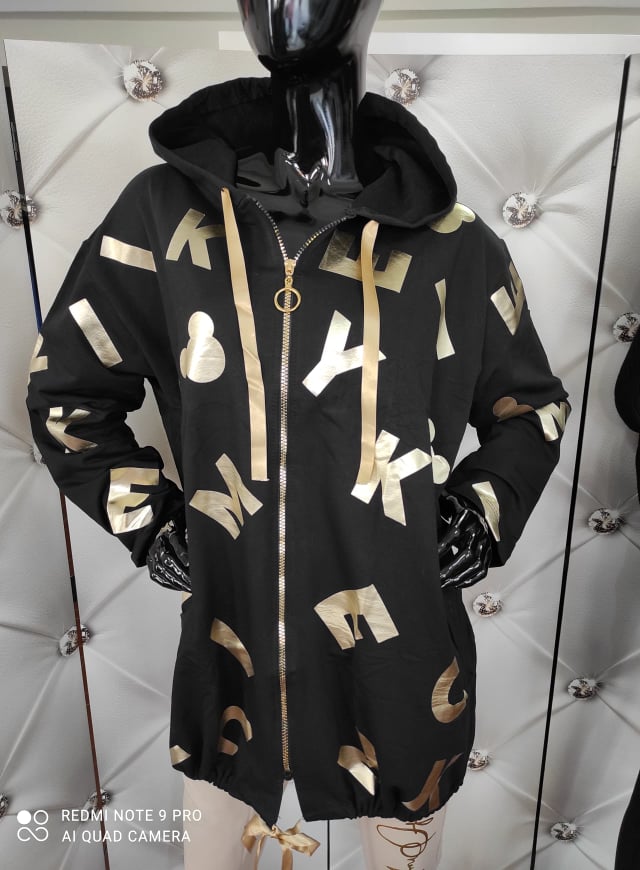 Dámská bavlněná OVERSIZE bunda Mickey