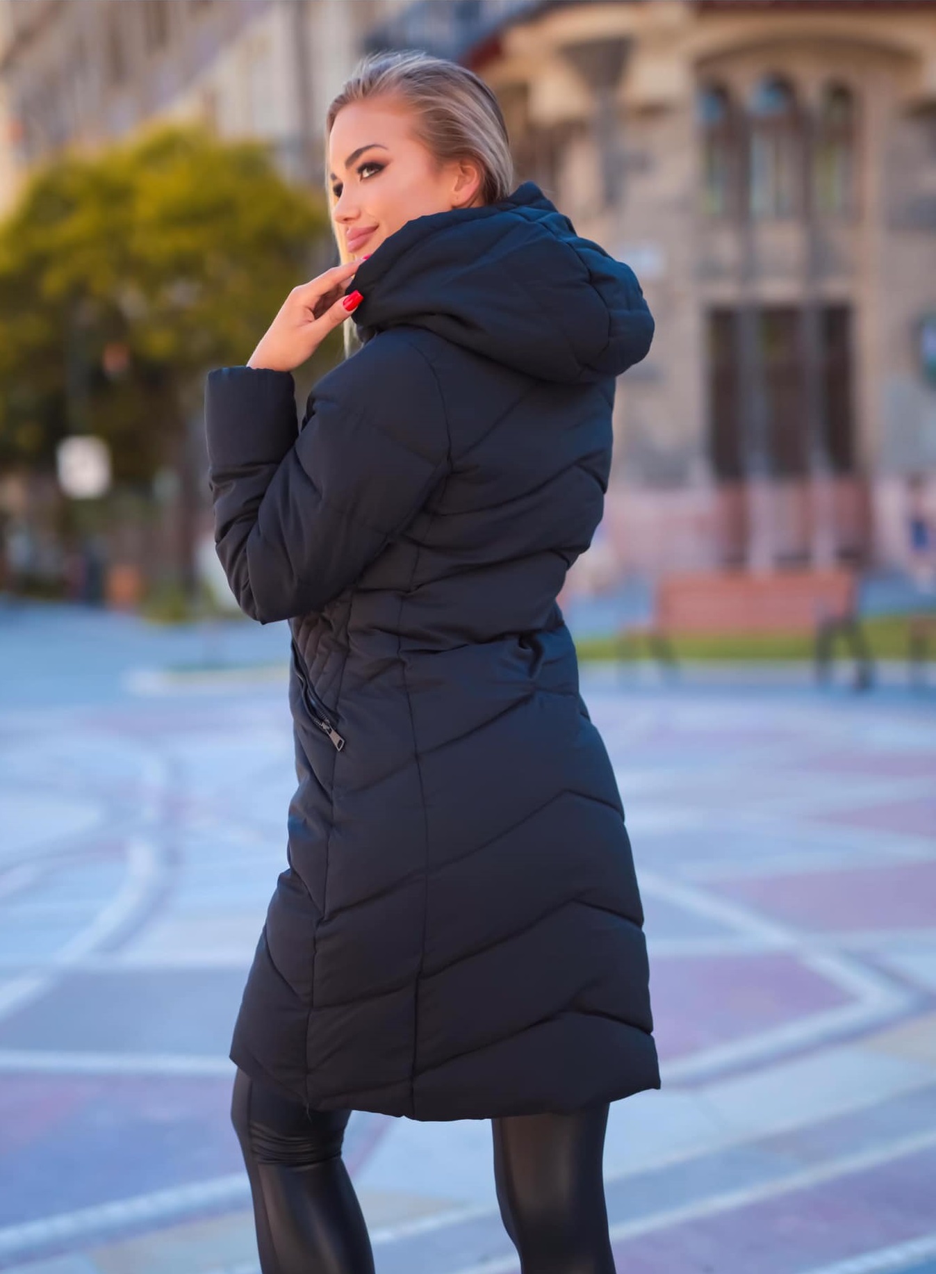 Dámská zimní bunda černá