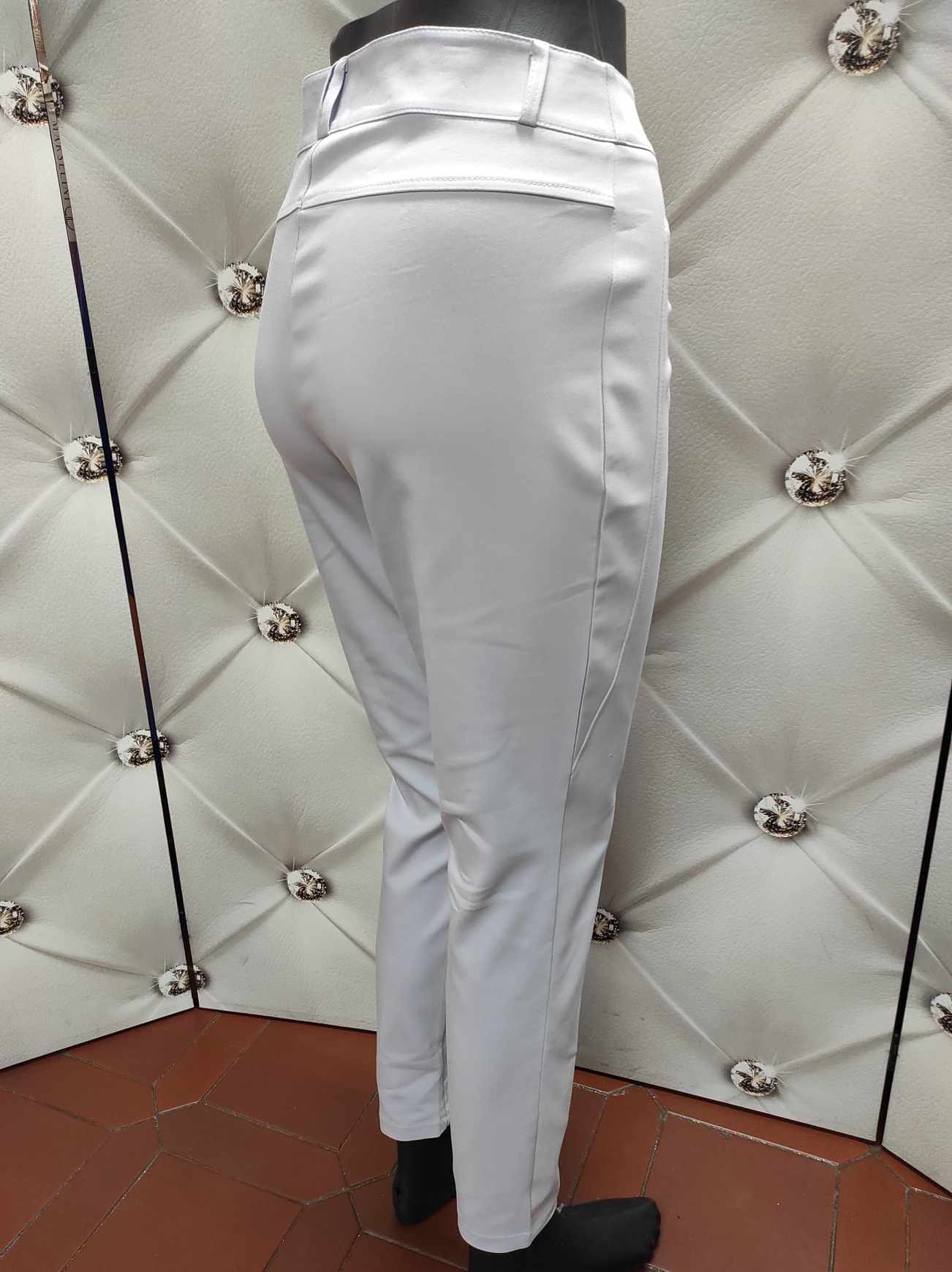 Dámské kalhoty OLA světle šedé