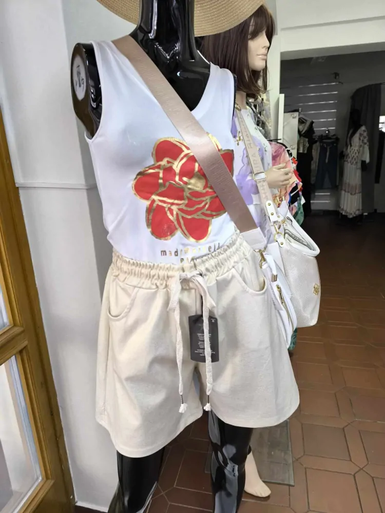 Dámské kraťasy zlaté