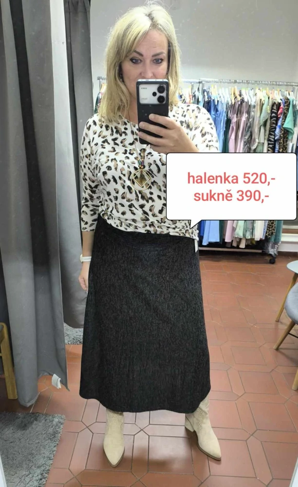 Dámská sukně grafit