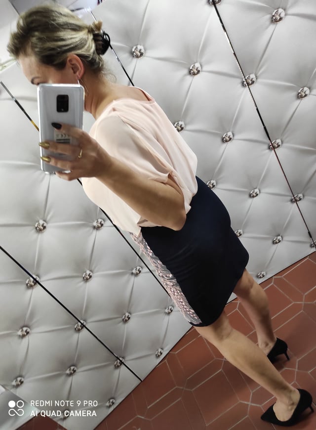 Společenské šaty MILADY pudrovomodrá