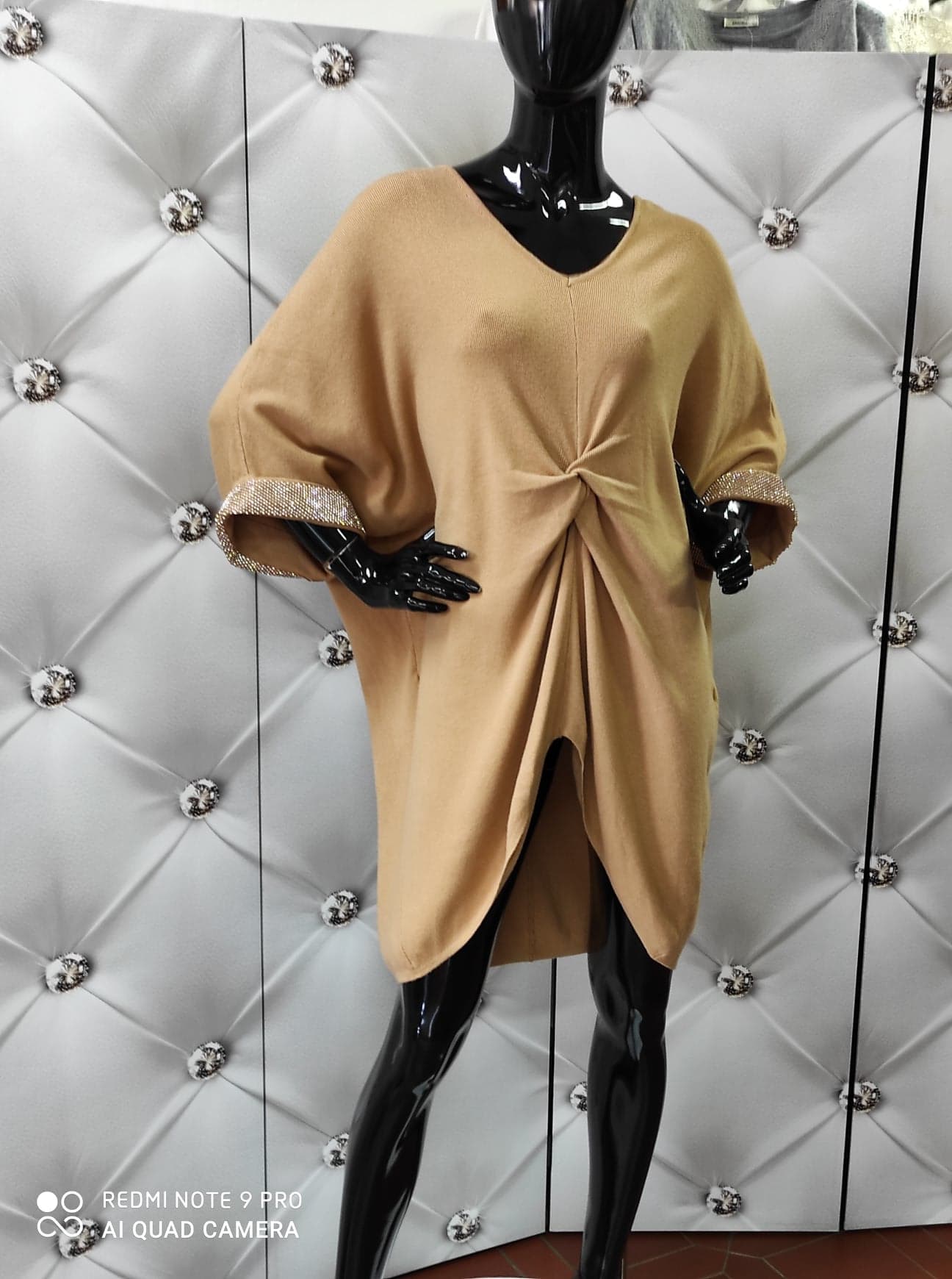 Úpletová oversize tunika