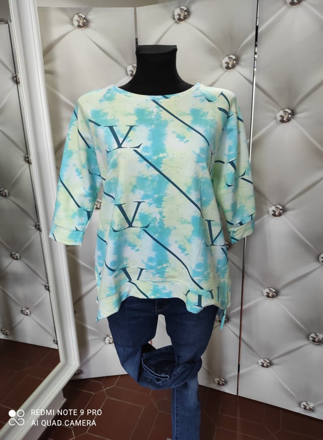 Dámské triko Plus size barevné