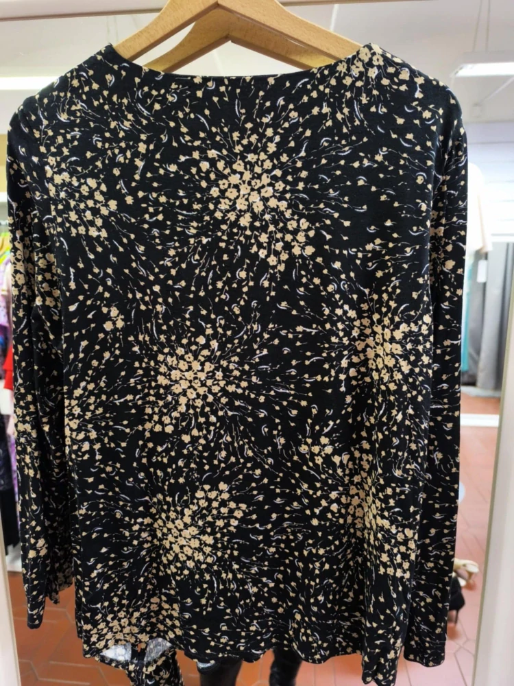 Dámská halenka MEGI černobéžová