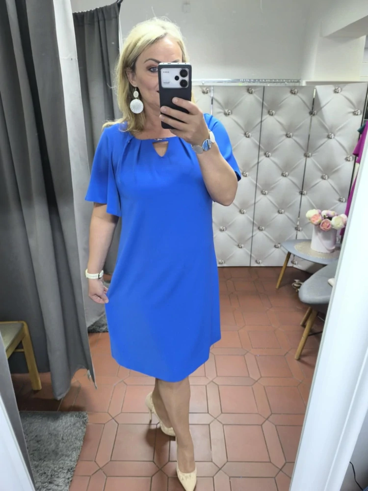 Elegantní šaty DORY královsky modré