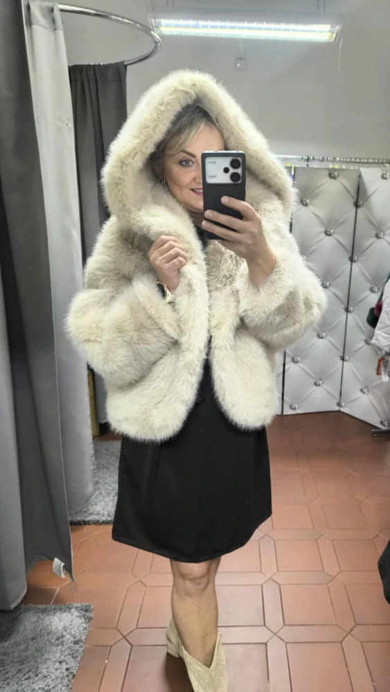 Luxusní kožich Milano