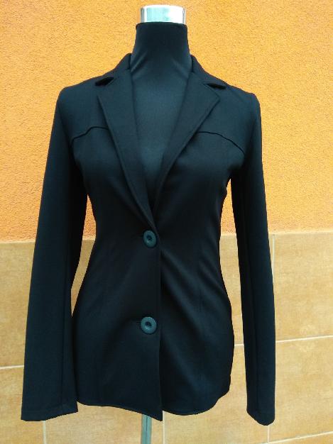 Strečové sako Fashion Mam 171-3 černé