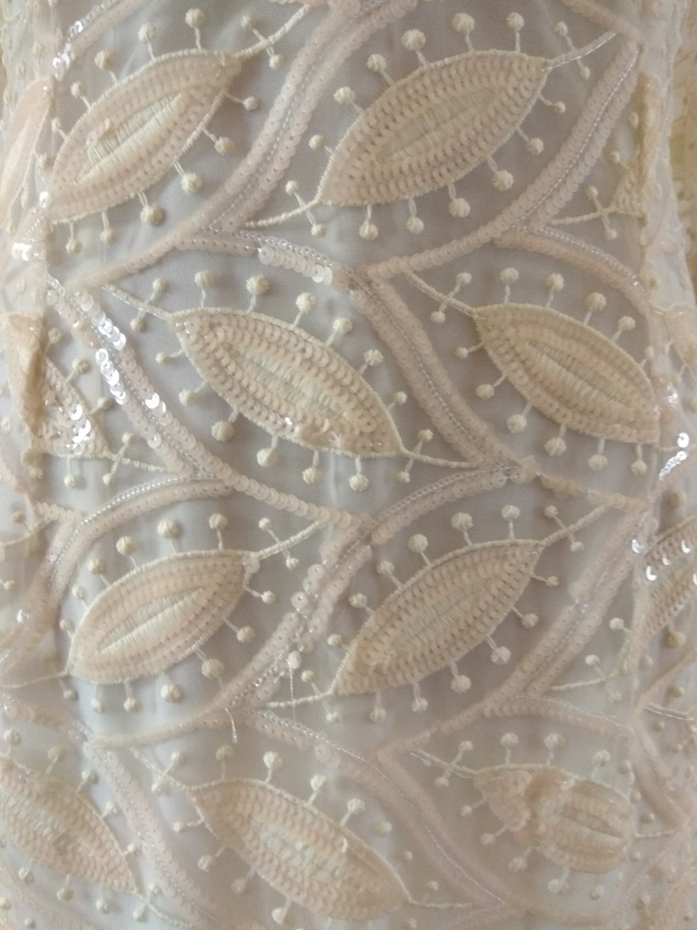 Elegantní krajkové šaty Angelika béžové