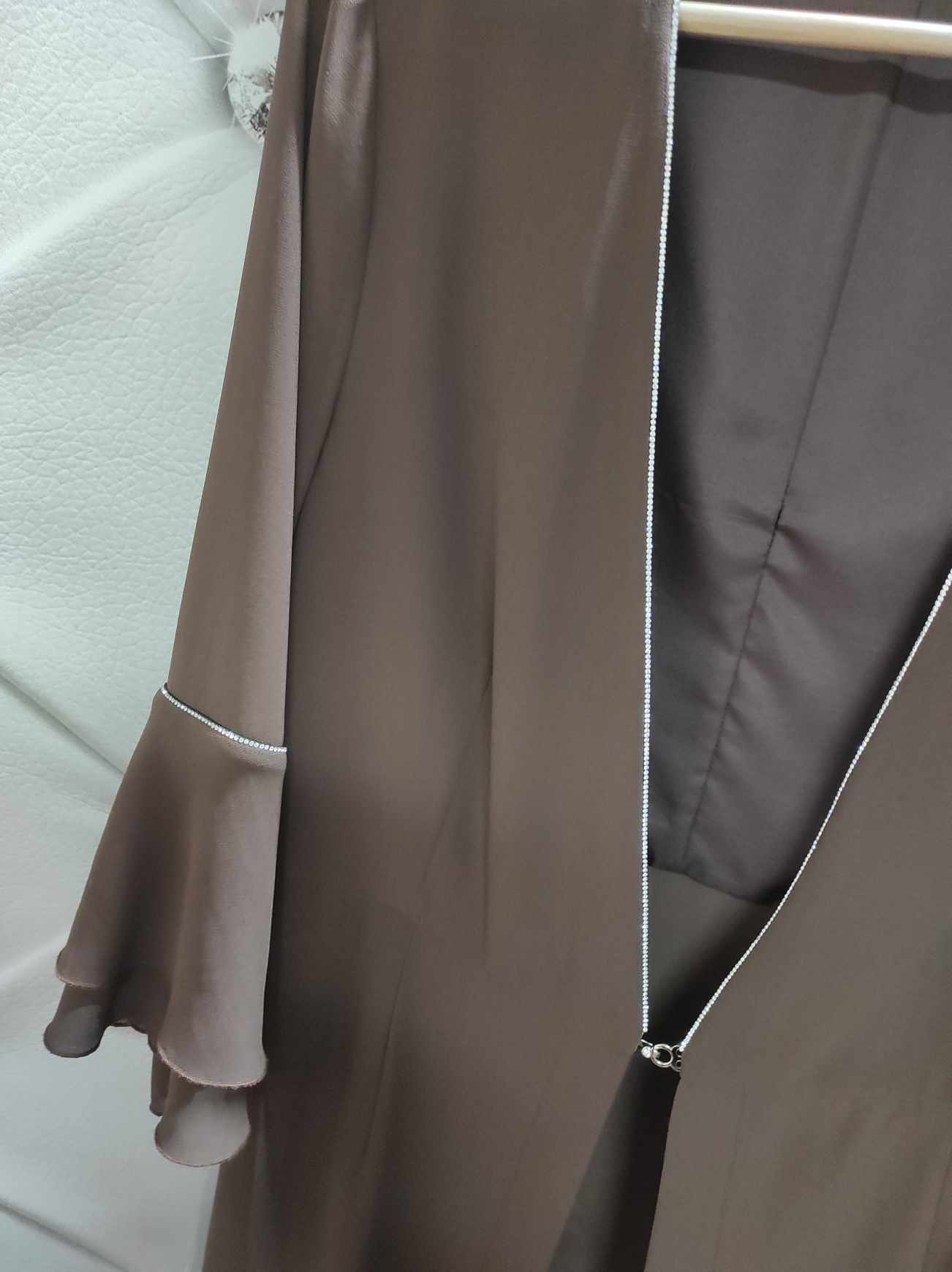 Luxusní dámský kostýmek Natalia kapučíno