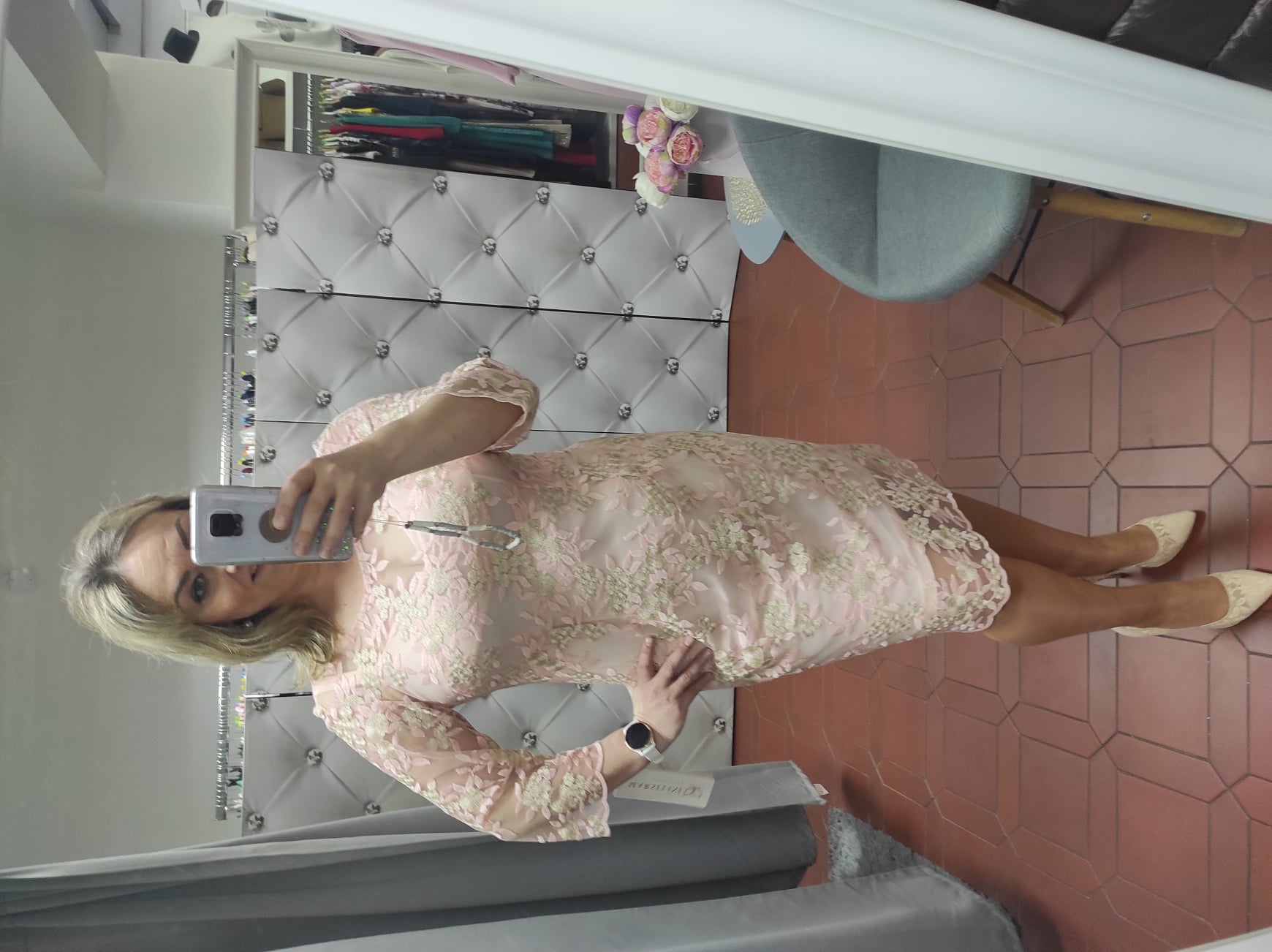 Luxusní krajkové šaty Marselini 2231