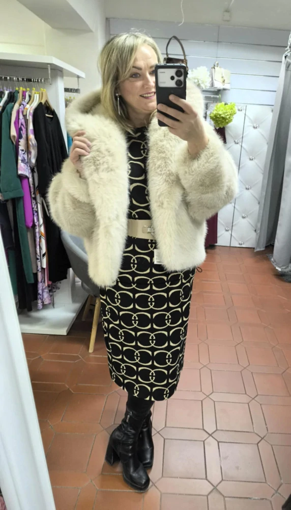 Dámský komplet SERENA halenka+sukně černý