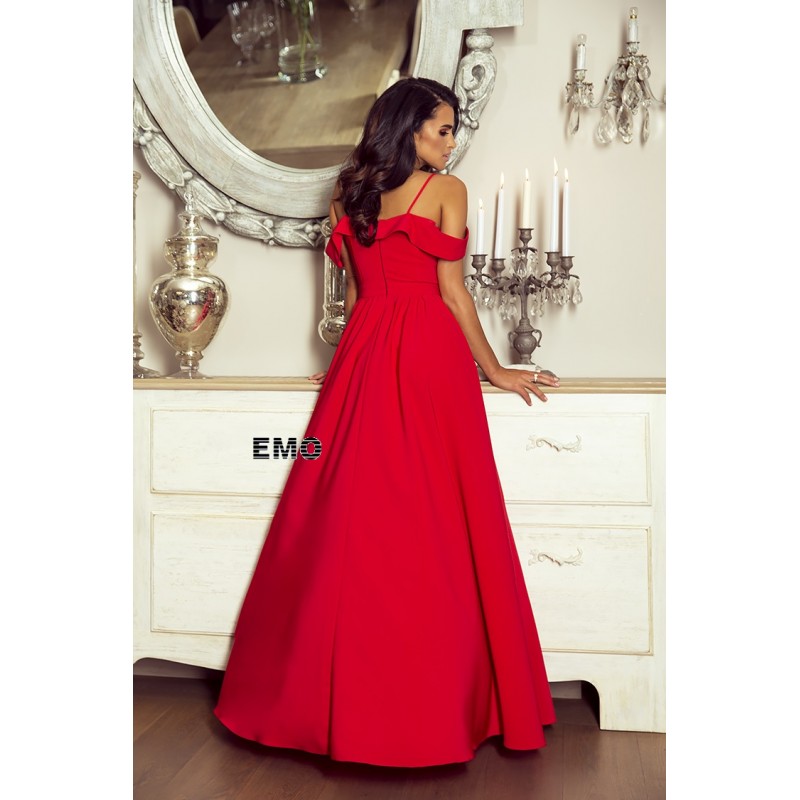 Dlouhé šaty Elizabeth modré