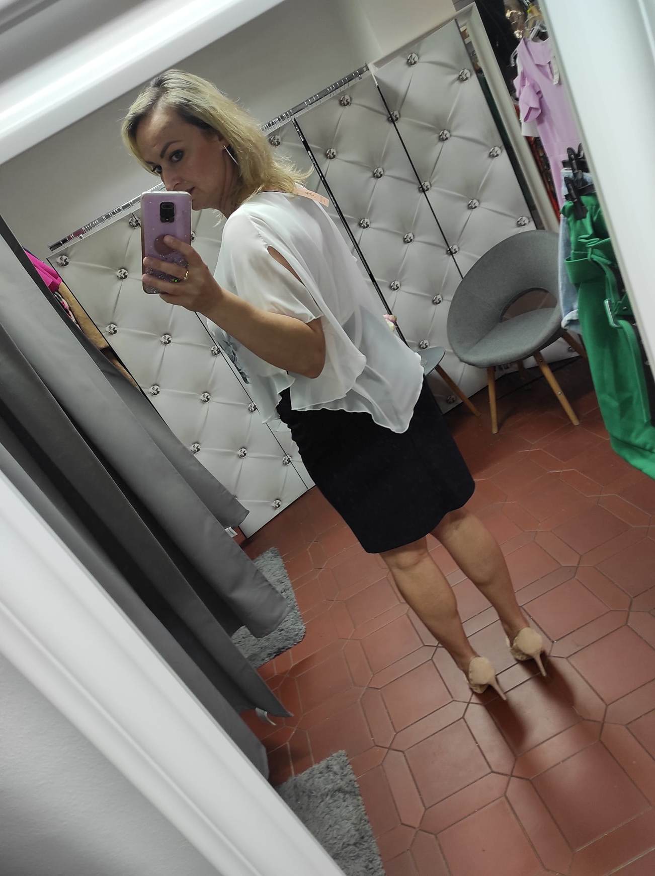 Dámské šaty CLIO modrobílé