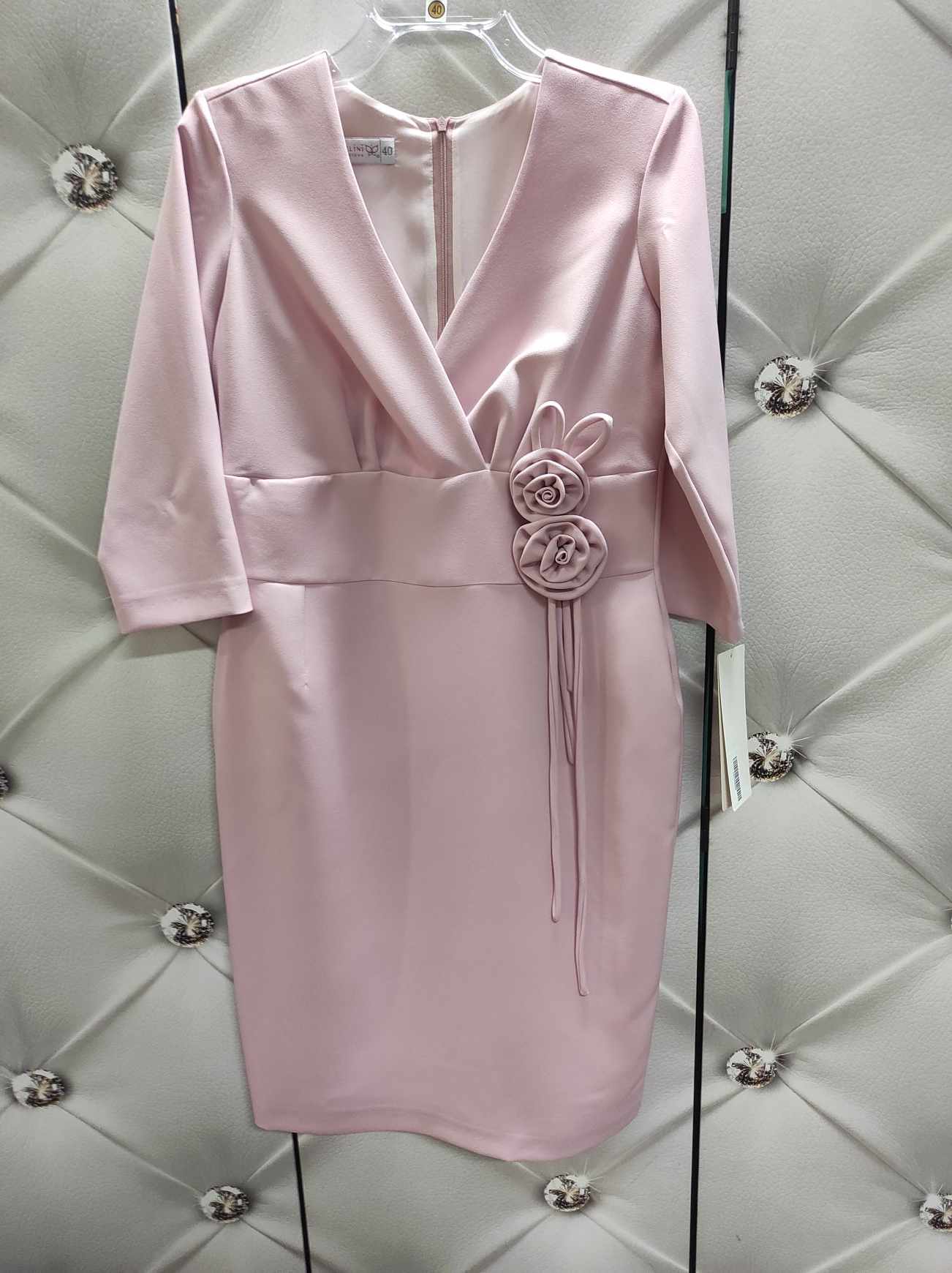 Dámské společenské šaty MARSELINI 2403 pastelová růžová