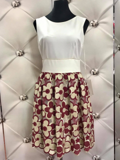 Společenské šaty Marselini vínové 1505