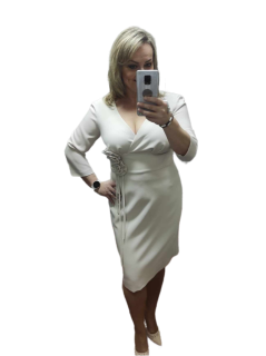 Dámské společenské šaty MARSELINI 2403 béžové