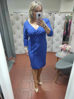 Dámské společenské šaty MARSELINI 2403 královsky modré