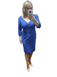 Dámské společenské šaty MARSELINI 2403 královsky modré