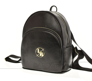 Dámský batoh LAURA BIAGGI černý lesk