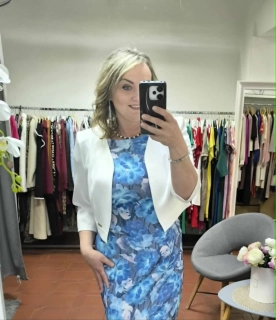 Dámské elegantní bolerko s 3/4 rukávem