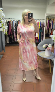 Elegantní šaty ROKSI barevné