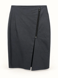 Elegantní dámská sukně tmavě modrá