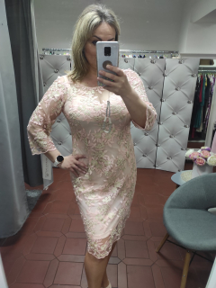 Luxusní krajkové šaty Marselini 2231