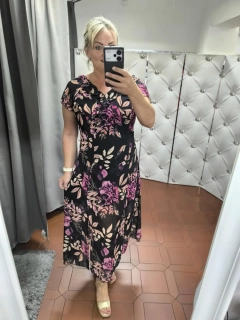 Letní šifonové šaty ALEXA černé