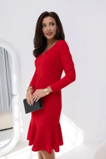 Pouzdrové šaty FATIMA červené