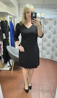 Elegantní pouzdrové šaty ALINA